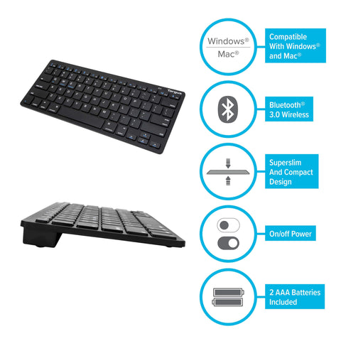 KB55 Multi-Platform Bluetooth® Keyboard hidden