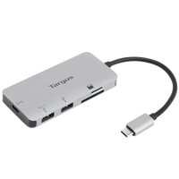 USB-C Multi-Port Hub with Card Reader and 100W PD Pass-Thru