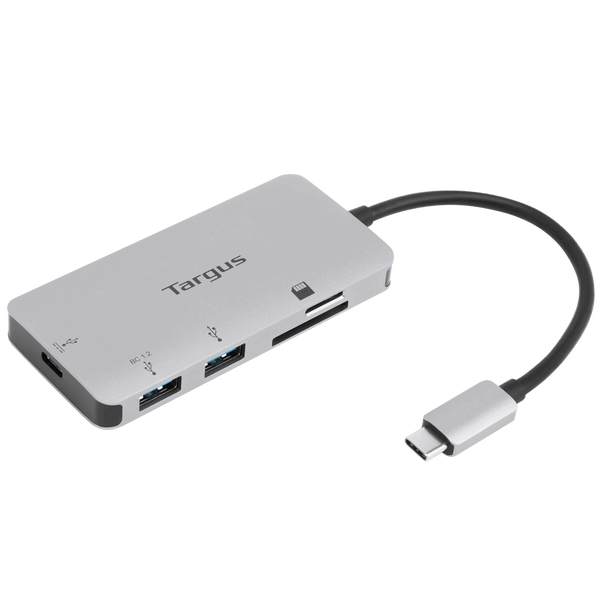 USB-C Multi-Port Hub with Card Reader and 100W PD Pass-Thru