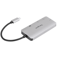 USB-C Multi-Port Hub with Card Reader and 100W PD Pass-Thru