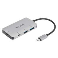 USB-C Multi-Port Hub with 2x USB-A and 2x USB-C Ports with 100W PD Pass-Thru