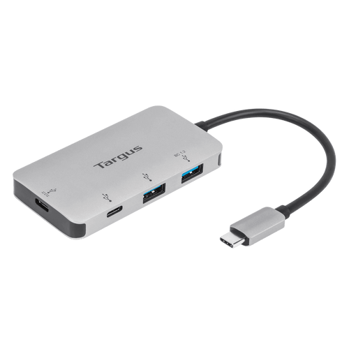 USB-C Multi-Port Hub with 2x USB-A and 2x USB-C Ports with 100W PD Pass-Thru