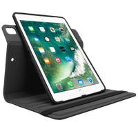 Black VersaVu® Classic Case (Black) for iPad® (2017/2018) (THZ634GL) - In Use Portrait Viewing